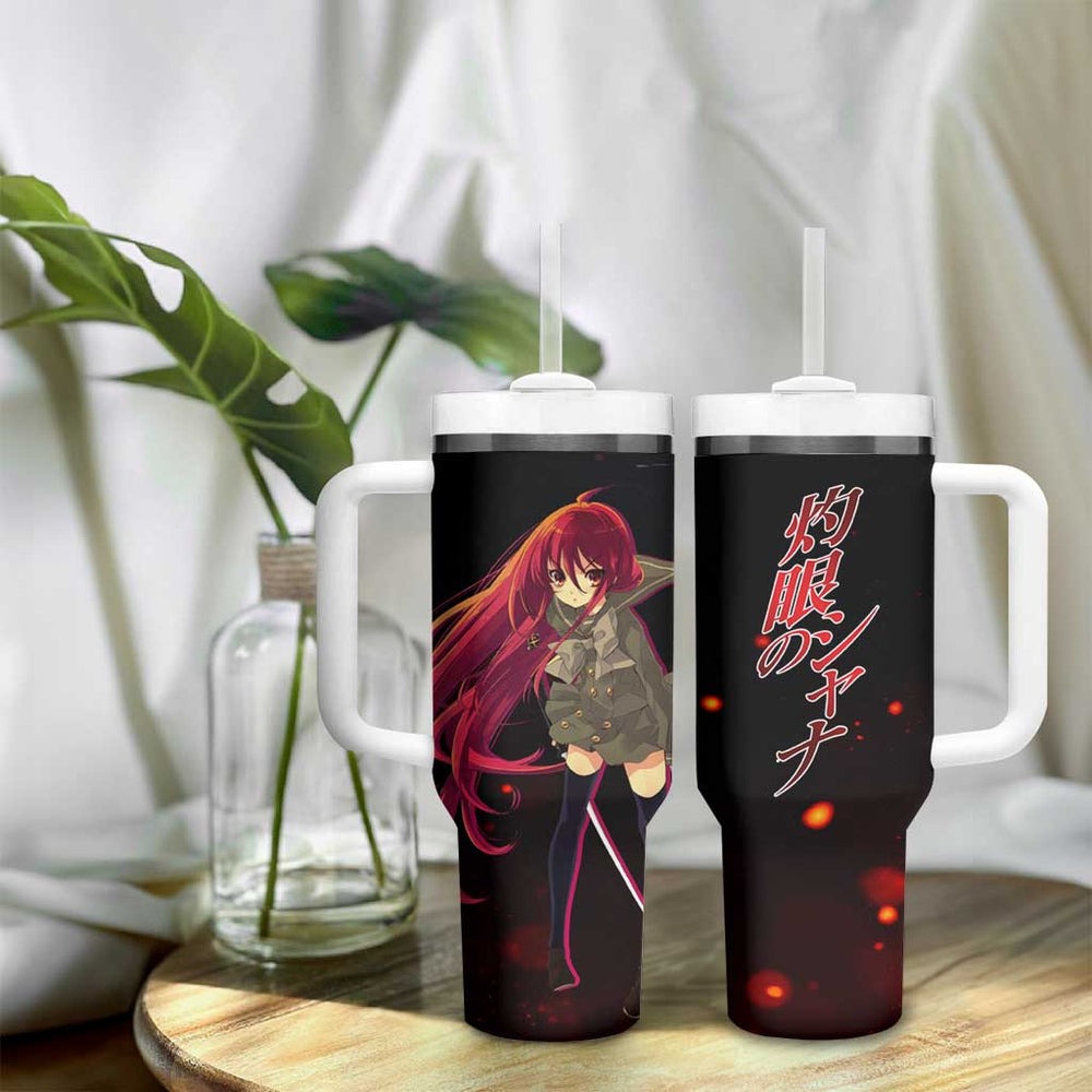 Shana - Shakugan no Shana Tumbler With Handle Anime Style TS04 Shana - Shakugan no Shana Tumbler With Handle Anime Style TS04