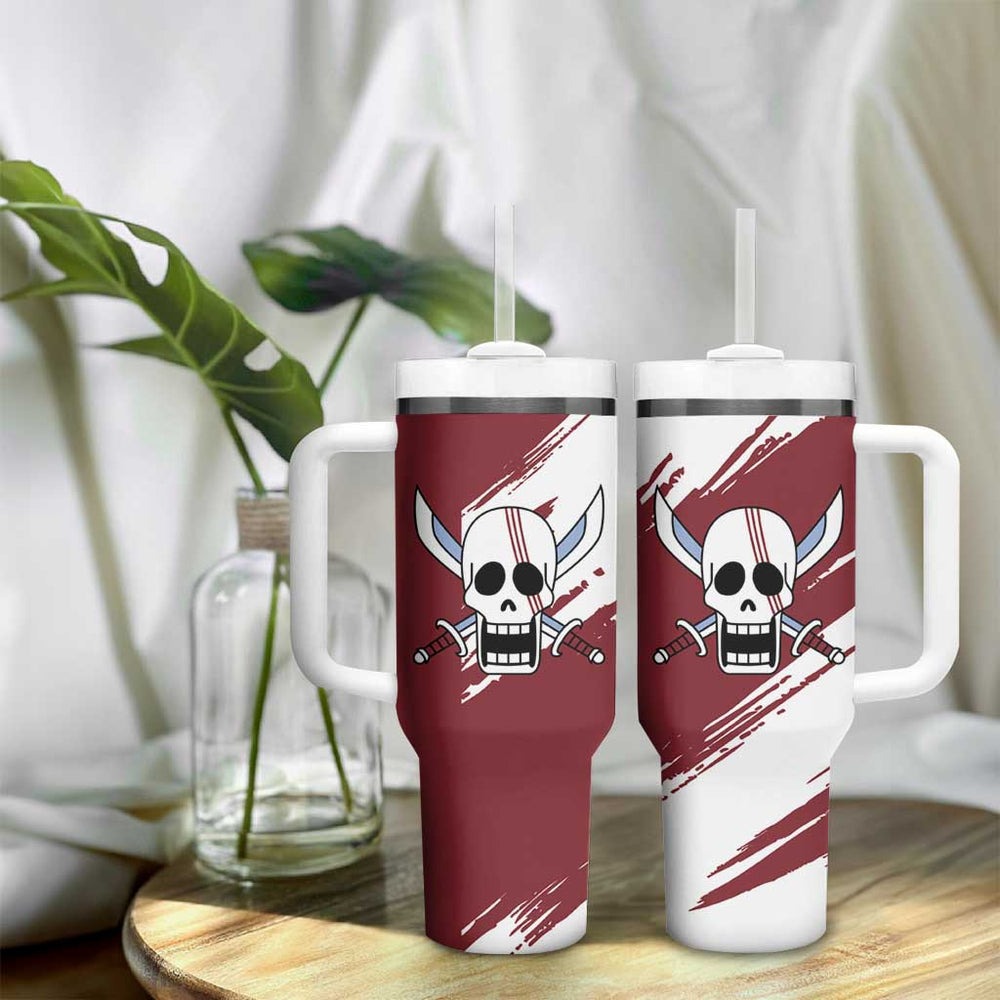 Shank Red Hair - One Piece Tumbler With Handle Anime Uniform Style TS04