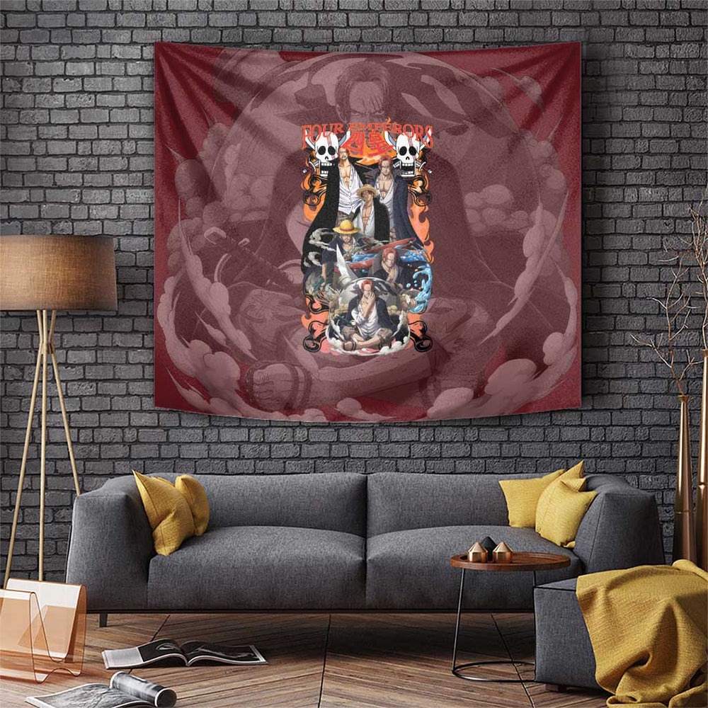 Shanks V3 One Piece Tapestry Japan Anime Style TS04 Shanks V3 One Piece Tapestry Japan Anime Style TS04