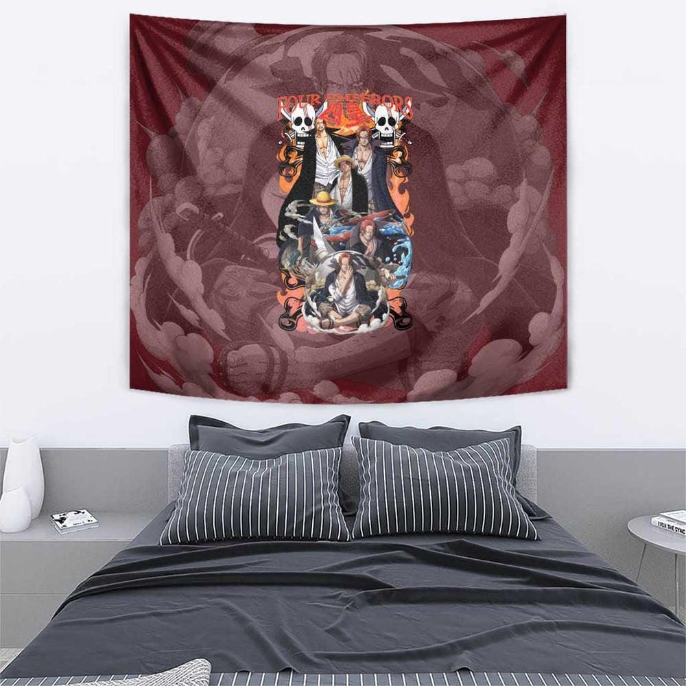 Shanks V3 One Piece Tapestry Japan Anime Style TS04 Shanks V3 One Piece Tapestry Japan Anime Style TS04