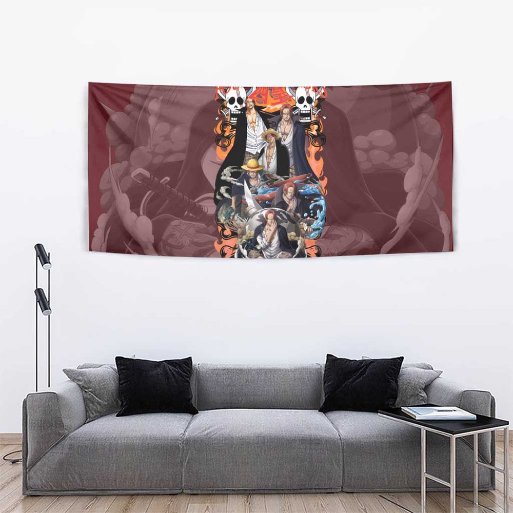 Shanks V3 One Piece Tapestry Japan Anime Style TS04 Shanks V3 One Piece Tapestry Japan Anime Style TS04