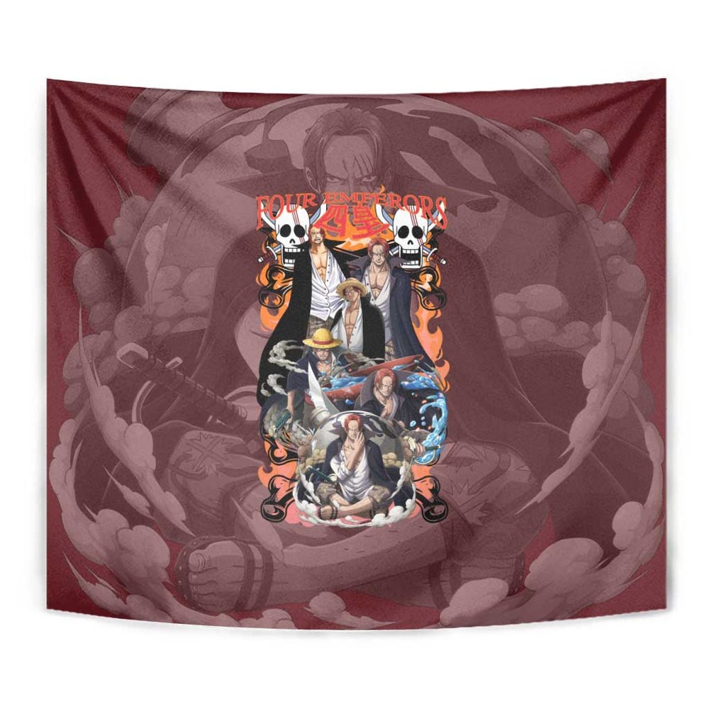 Shanks V3 One Piece Tapestry Japan Anime Style TS04 Shanks V3 One Piece Tapestry Japan Anime Style TS04