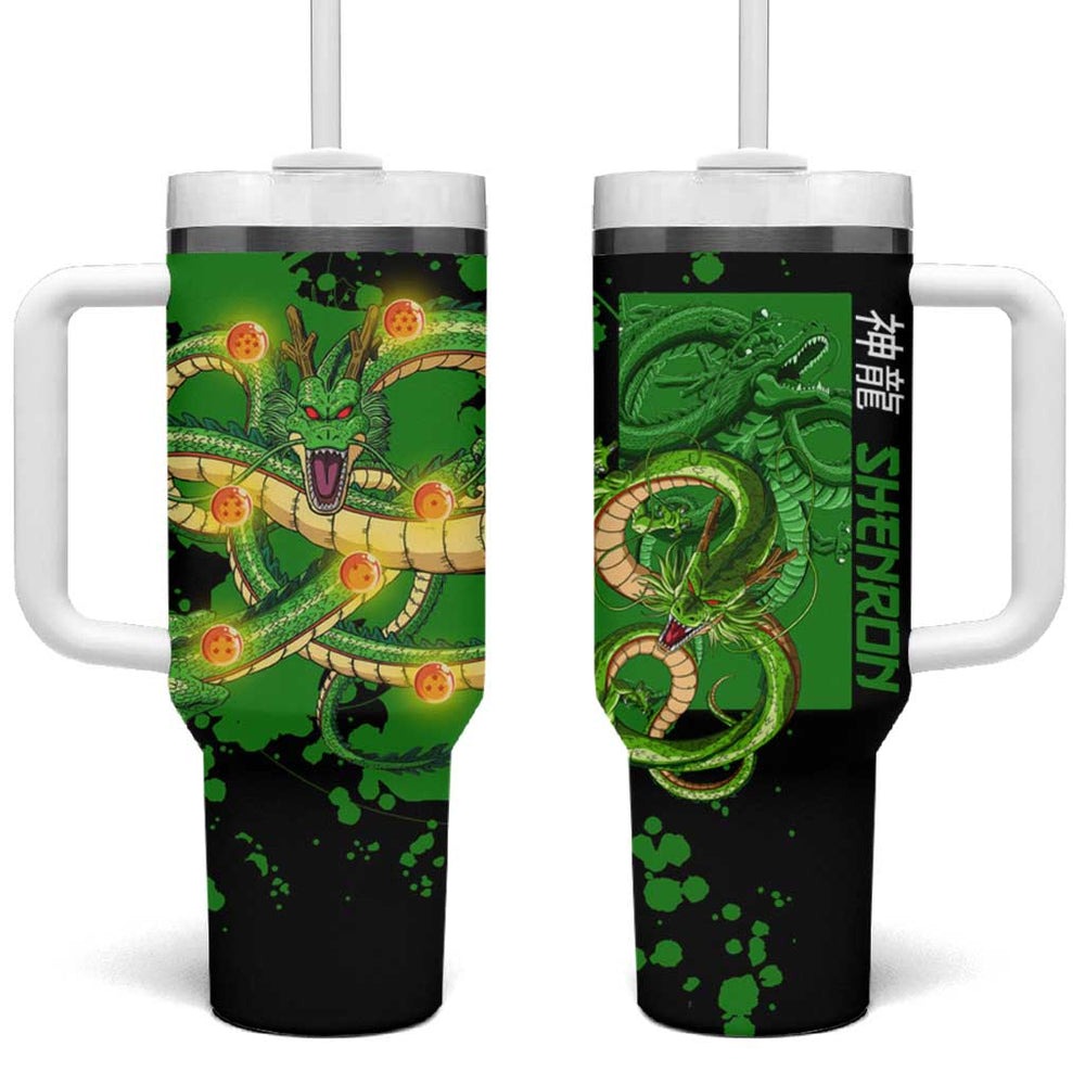Shenron - Dragon Ball Tumbler With Handle Anime Style TS04 Shenron - Dragon Ball Tumbler With Handle Anime Style TS04