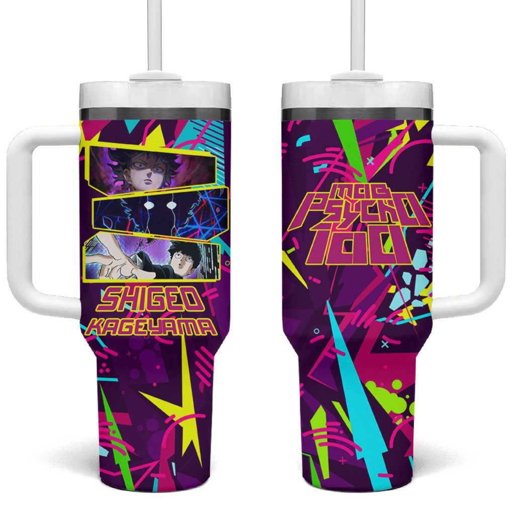 Shigeo Kageyama Mob Psycho 100 Tumbler With Handle Anime Style TS04