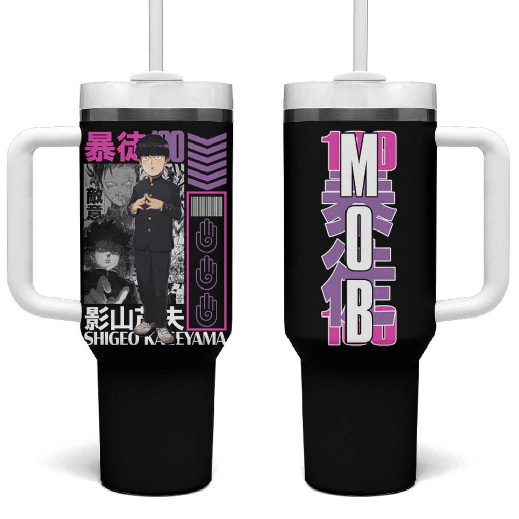 Shigeo Kageyama V2 Mob Psycho 100 Tumbler With Handle Japan Anime Style TS04