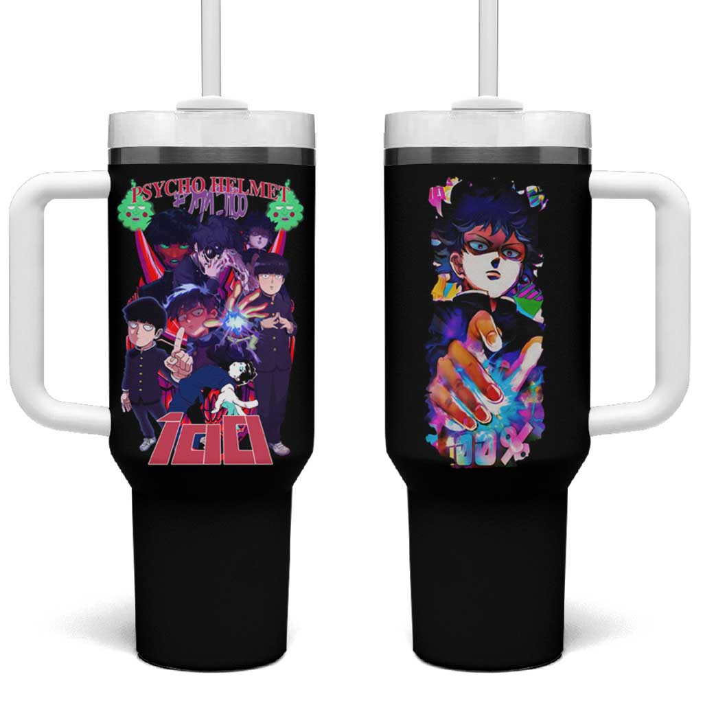 Shigeo Kageyama V4 Mob Psycho 100 Tumbler With Handle Japan Anime Style TS04