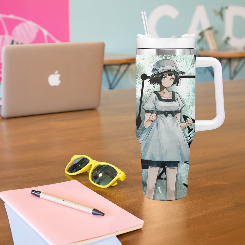 Shiina Mayuri - Steins Gate Tumbler With Handle Anime Style TS04 Shiina Mayuri - Steins Gate Tumbler With Handle Anime Style TS04