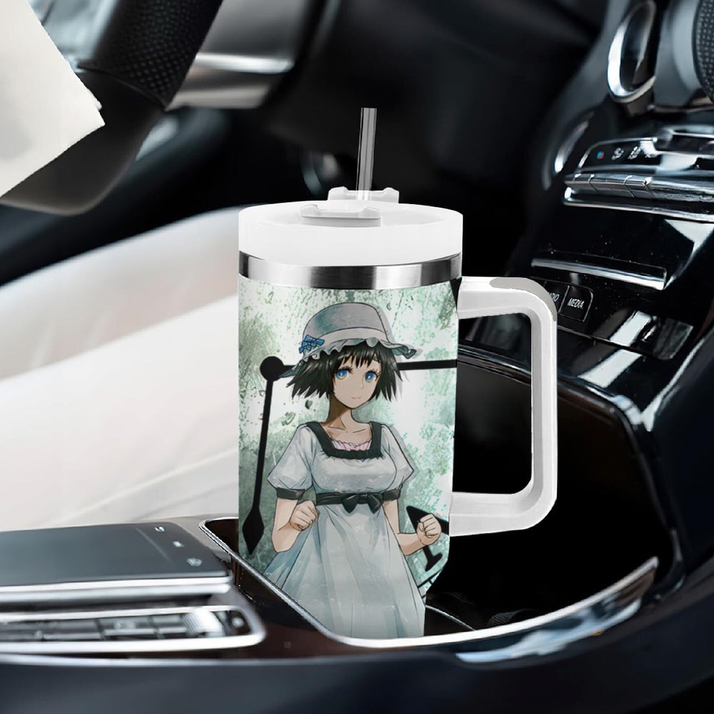 Shiina Mayuri - Steins Gate Tumbler With Handle Anime Style TS04 Shiina Mayuri - Steins Gate Tumbler With Handle Anime Style TS04
