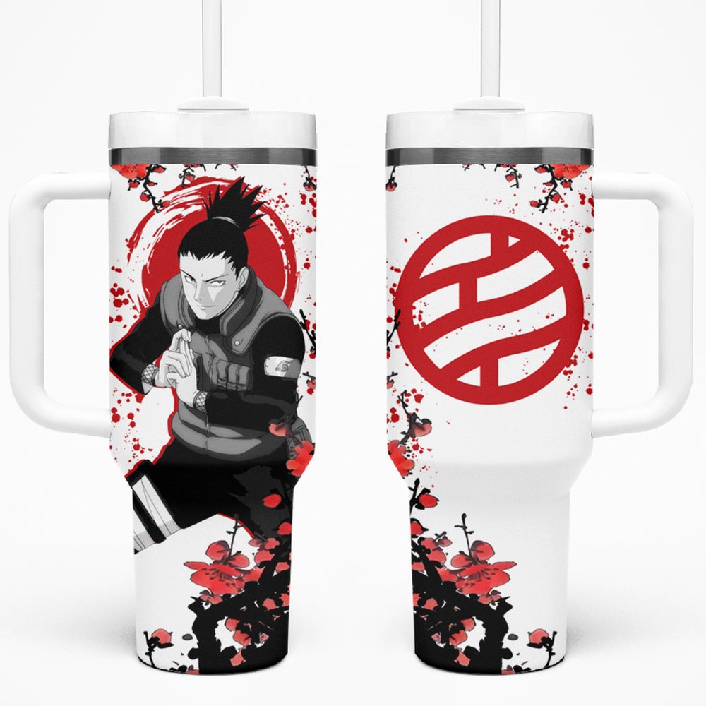 Shikamaru Tumbler With Handle Japan Style Anime TS04 Shikamaru Tumbler With Handle Japan Style Anime TS04