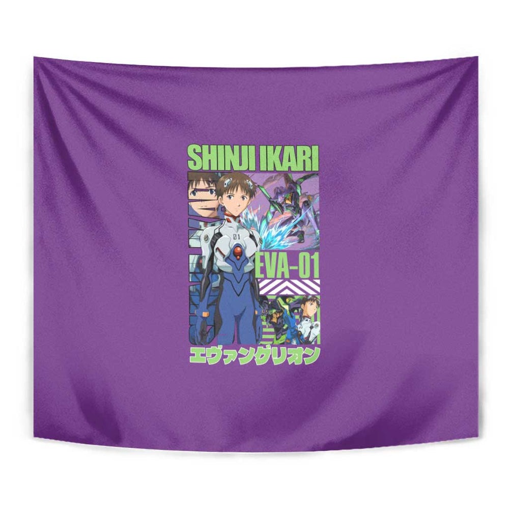 Shinji Ikari x Eva 01 Neon Genesis Evangelion Tumbler With Handle Anime Style TS04