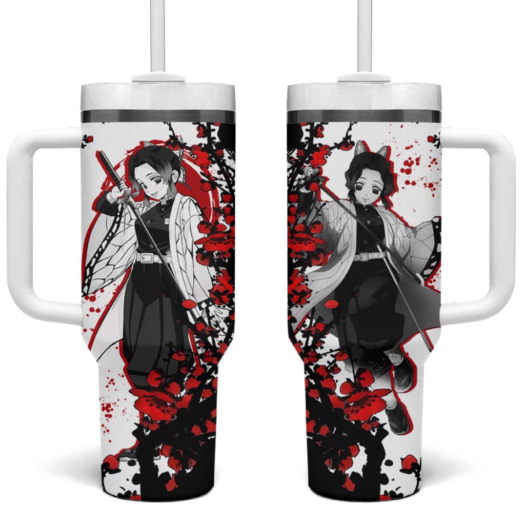 Shinobu Kocho - Demon Slayer Tumbler With Handle Anime Japan Style TS04