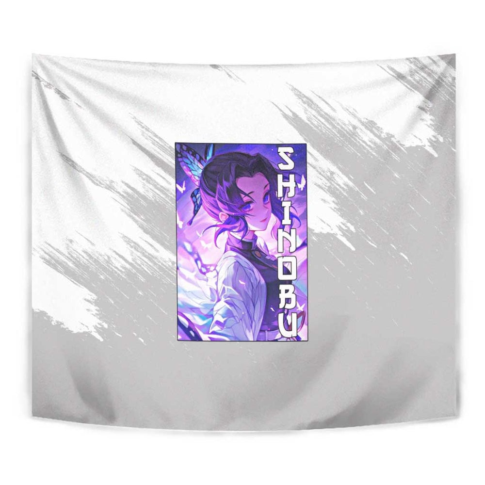 Shinobu Kochou - Demon Slayer Tumbler With Handle Anime Style TS04 Shinobu Kochou - Demon Slayer Tumbler With Handle Anime Style TS04