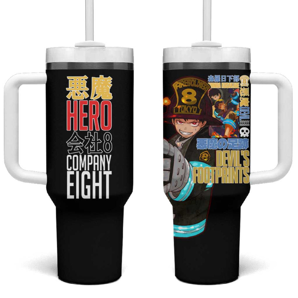 Shinra Kusakabe Fire Force Tumbler With Handle Anime Style TS04