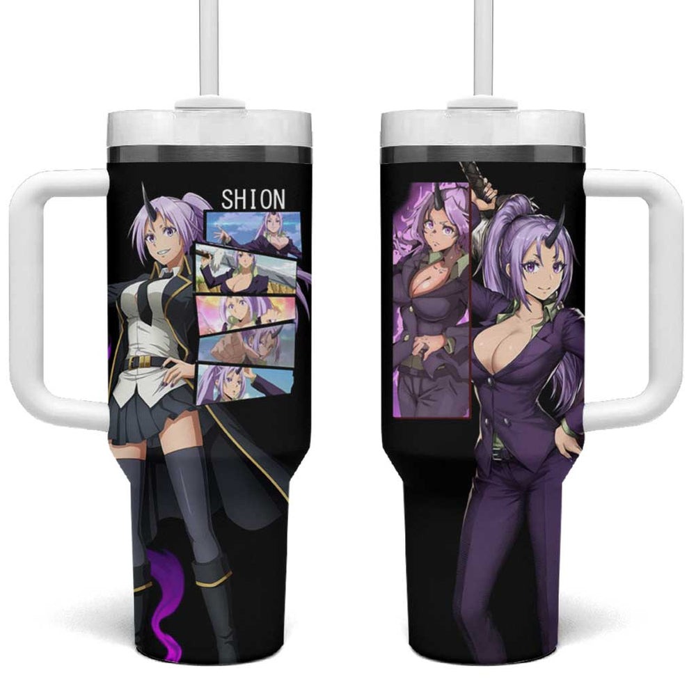 Shion - Tensei Shitara Slime Datta Ken Tumbler With Handle Anime Style TS04 Shion - Tensei Shitara Slime Datta Ken Tumbler With Handle Anime Style TS04