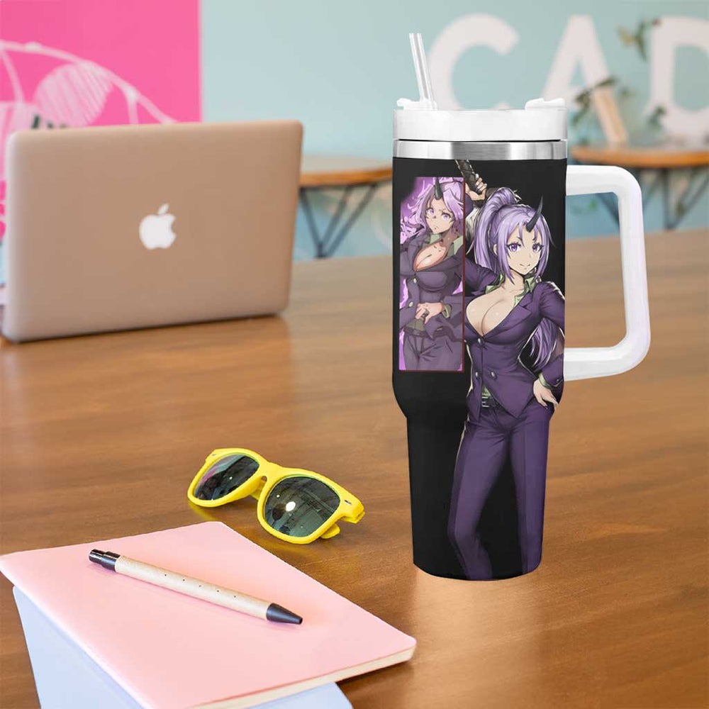 Shion - Tensei Shitara Slime Datta Ken Tumbler With Handle Anime Style TS04 Shion - Tensei Shitara Slime Datta Ken Tumbler With Handle Anime Style TS04