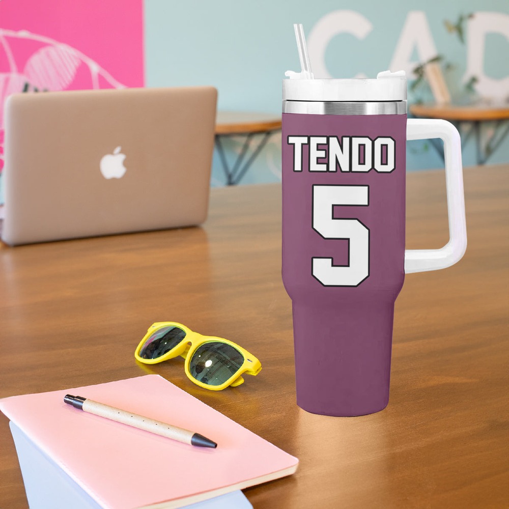 Shiratorizawa Satori Tendo Tumbler With Handle Haikyu TS04 Shiratorizawa Satori Tendo Tumbler With Handle Haikyu TS04