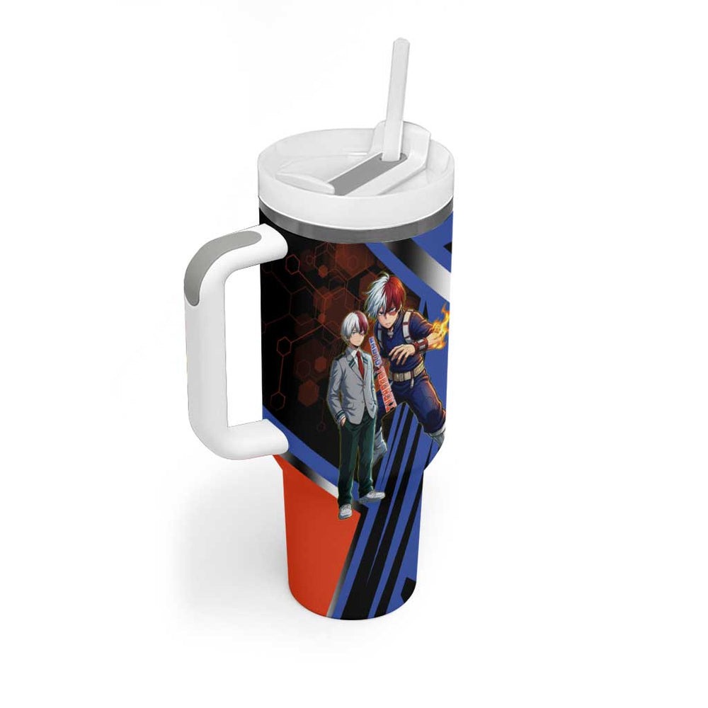 Shoto Todoroki Tumbler With Handle My Hero Academia TS04