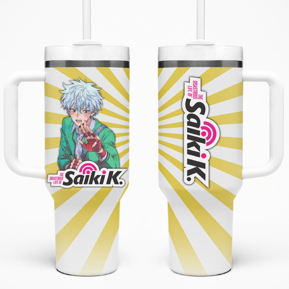 Shun Kaidou Tumbler With Handle Saiki K TS04 Shun Kaidou Tumbler With Handle Saiki K TS04