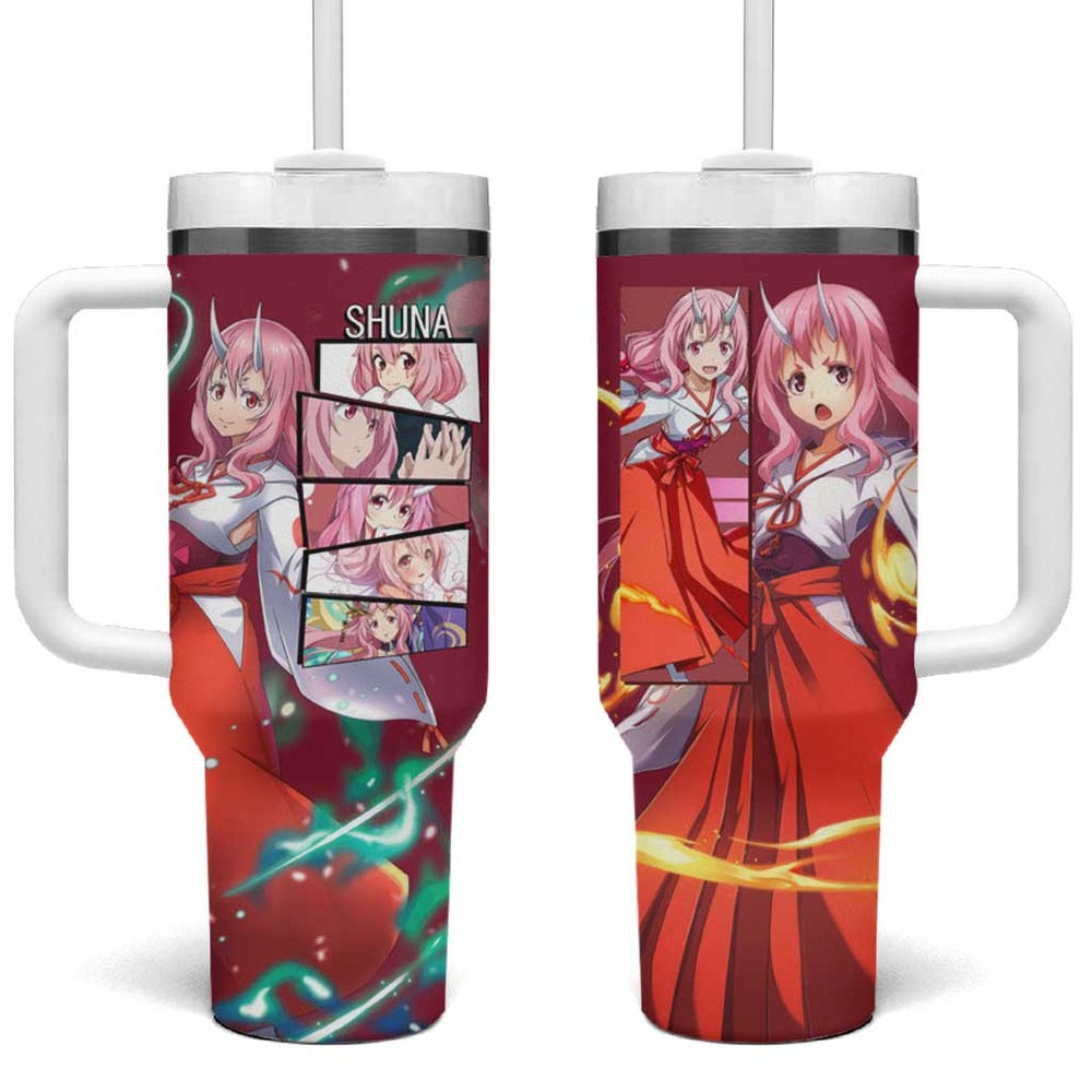 Shuna - Tensei Shitara Slime Datta Ken Tumbler With Handle Anime Style TS04 Shuna - Tensei Shitara Slime Datta Ken Tumbler With Handle Anime Style TS04