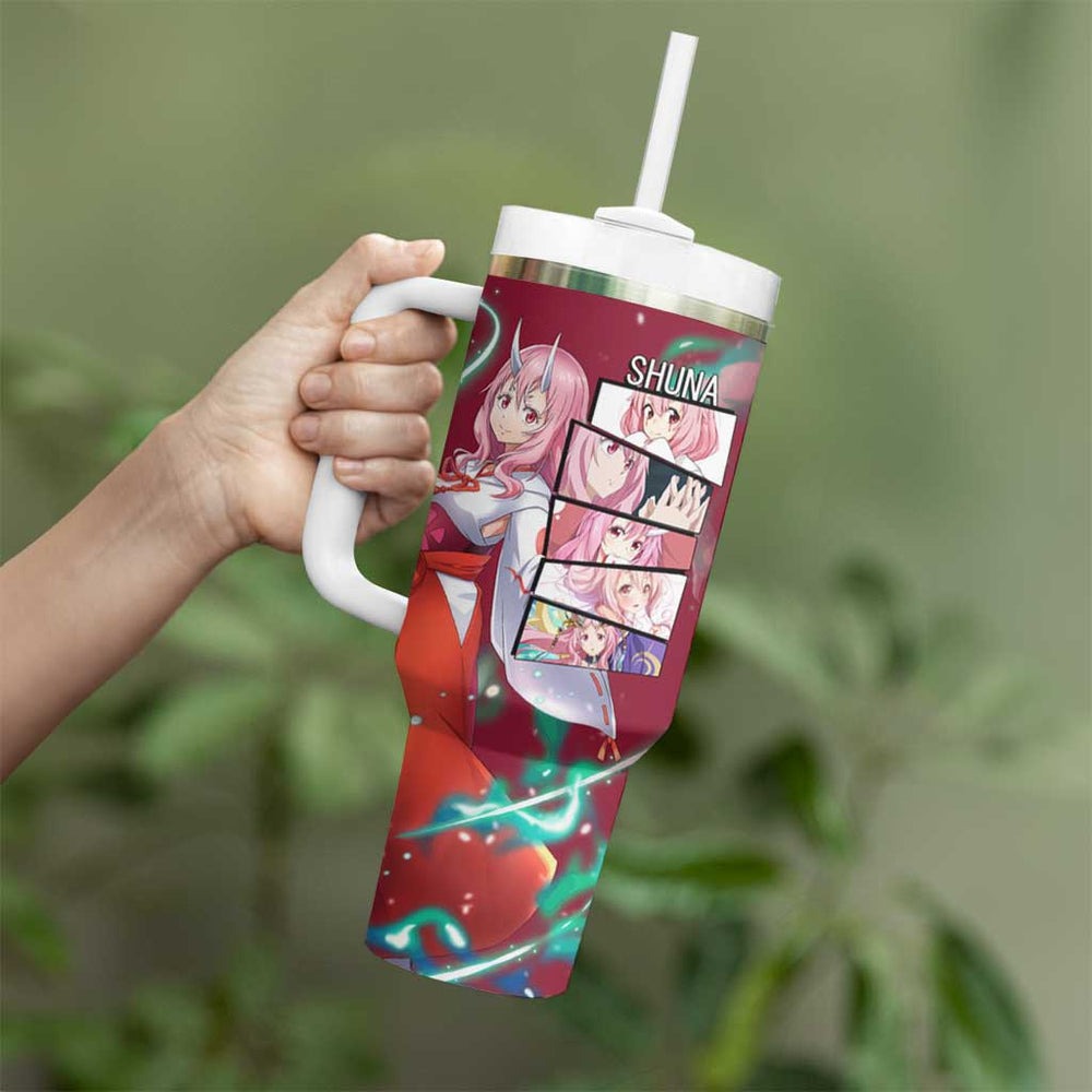 Shuna - Tensei Shitara Slime Datta Ken Tumbler With Handle Anime Style TS04 Shuna - Tensei Shitara Slime Datta Ken Tumbler With Handle Anime Style TS04