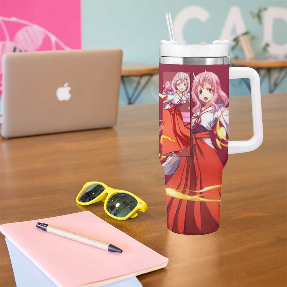 Shuna - Tensei Shitara Slime Datta Ken Tumbler With Handle Anime Style TS04 Shuna - Tensei Shitara Slime Datta Ken Tumbler With Handle Anime Style TS04