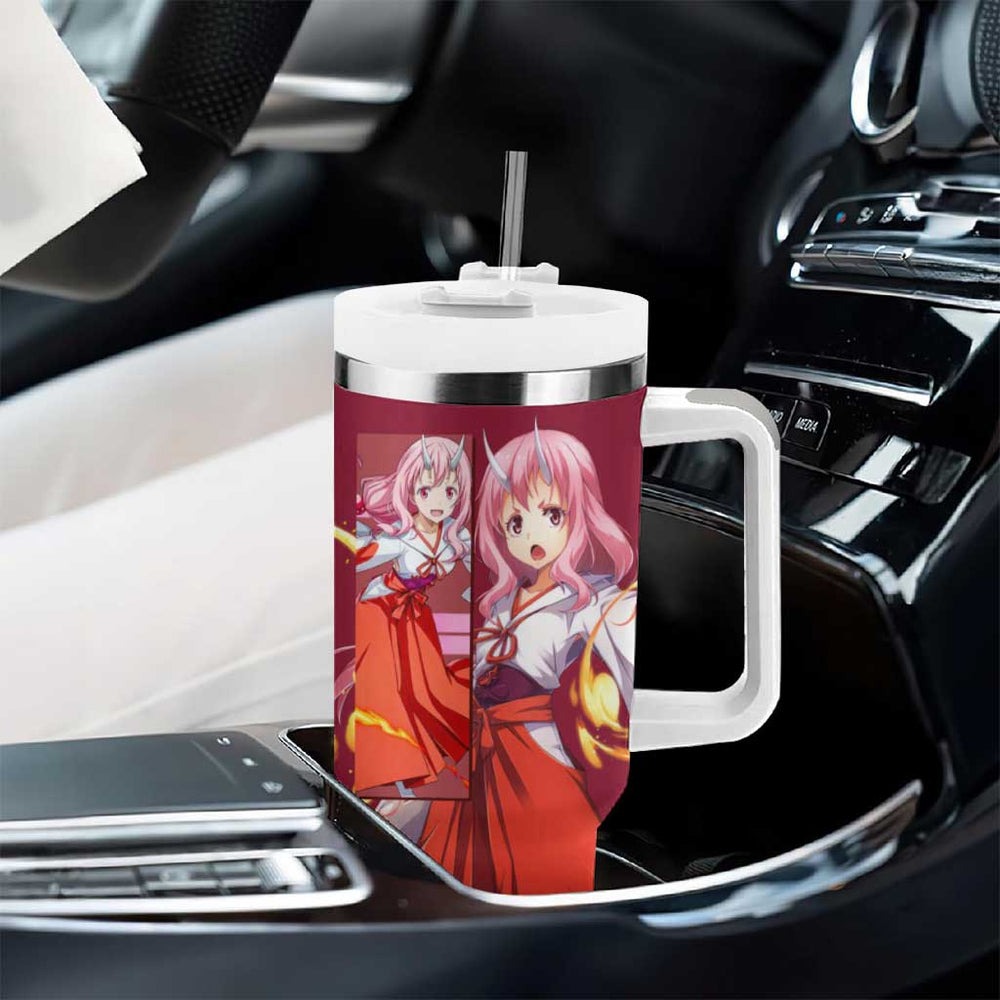 Shuna - Tensei Shitara Slime Datta Ken Tumbler With Handle Anime Style TS04 Shuna - Tensei Shitara Slime Datta Ken Tumbler With Handle Anime Style TS04