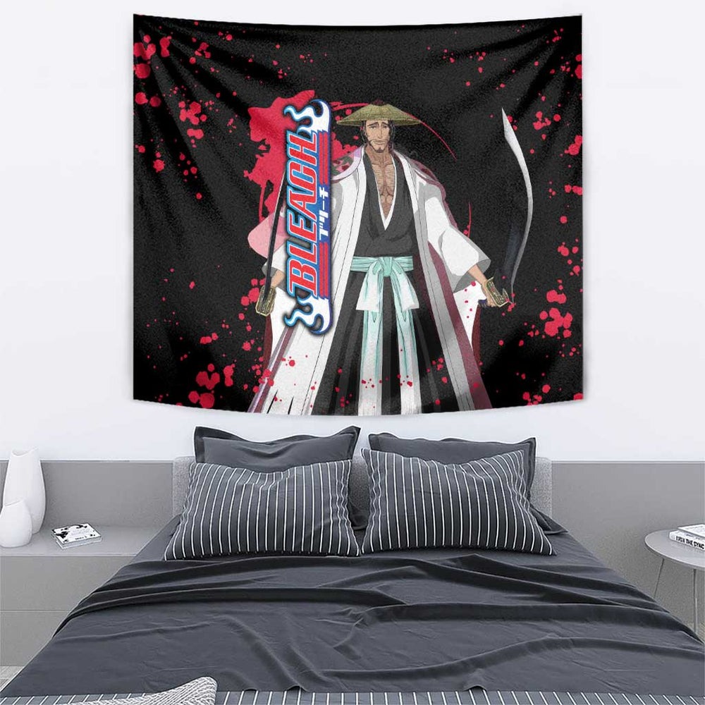 Shunsui Kyoraku - Bleach Tumbler With Handle Anime Style TS04 Shunsui Kyoraku - Bleach Tumbler With Handle Anime Style TS04