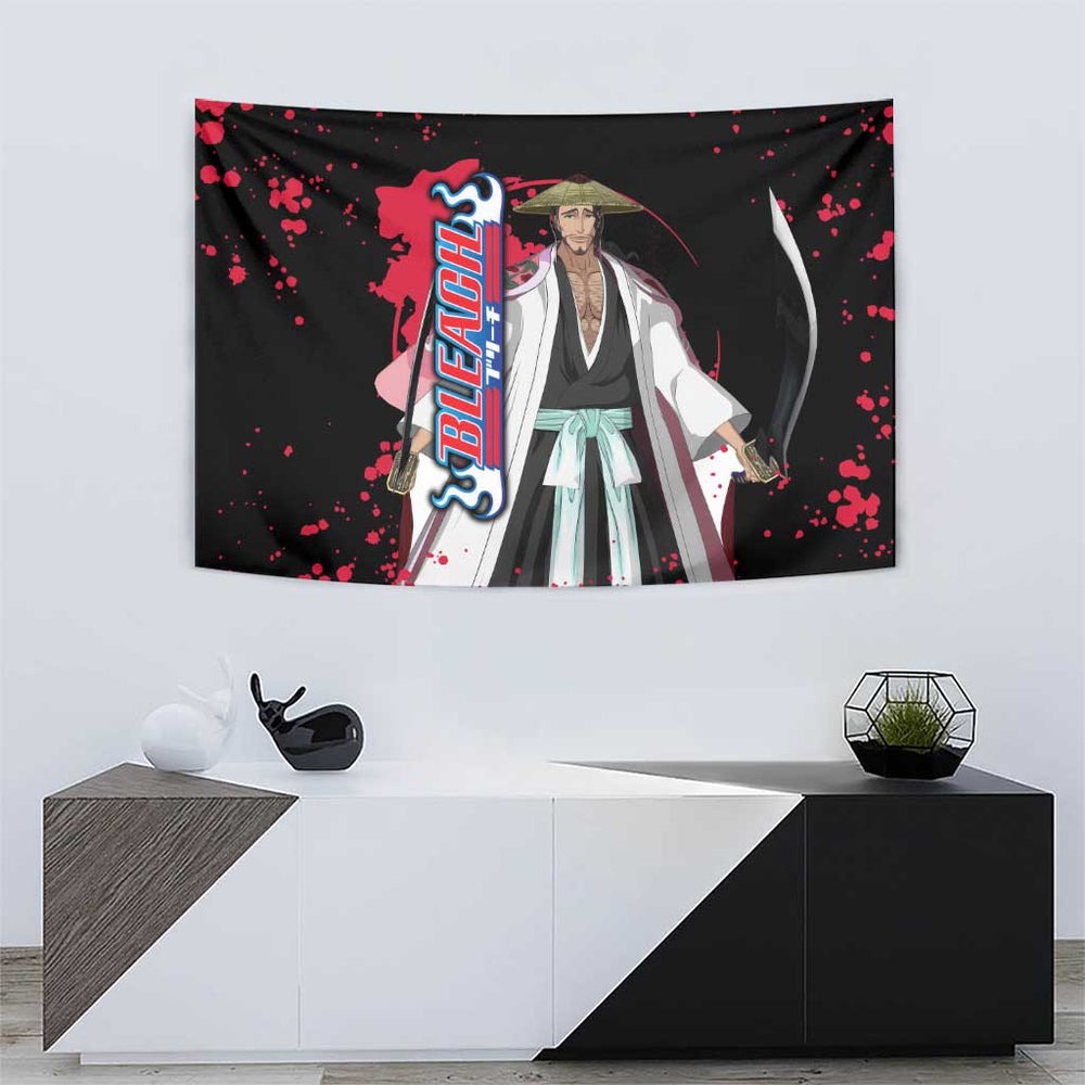 Shunsui Kyoraku - Bleach Tumbler With Handle Anime Style TS04 Shunsui Kyoraku - Bleach Tumbler With Handle Anime Style TS04