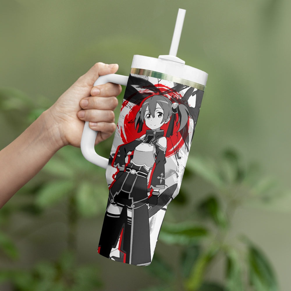 Silica Tumbler With Handle Sword Art Galaxy Style TS04 Silica Tumbler With Handle Sword Art Galaxy Style TS04