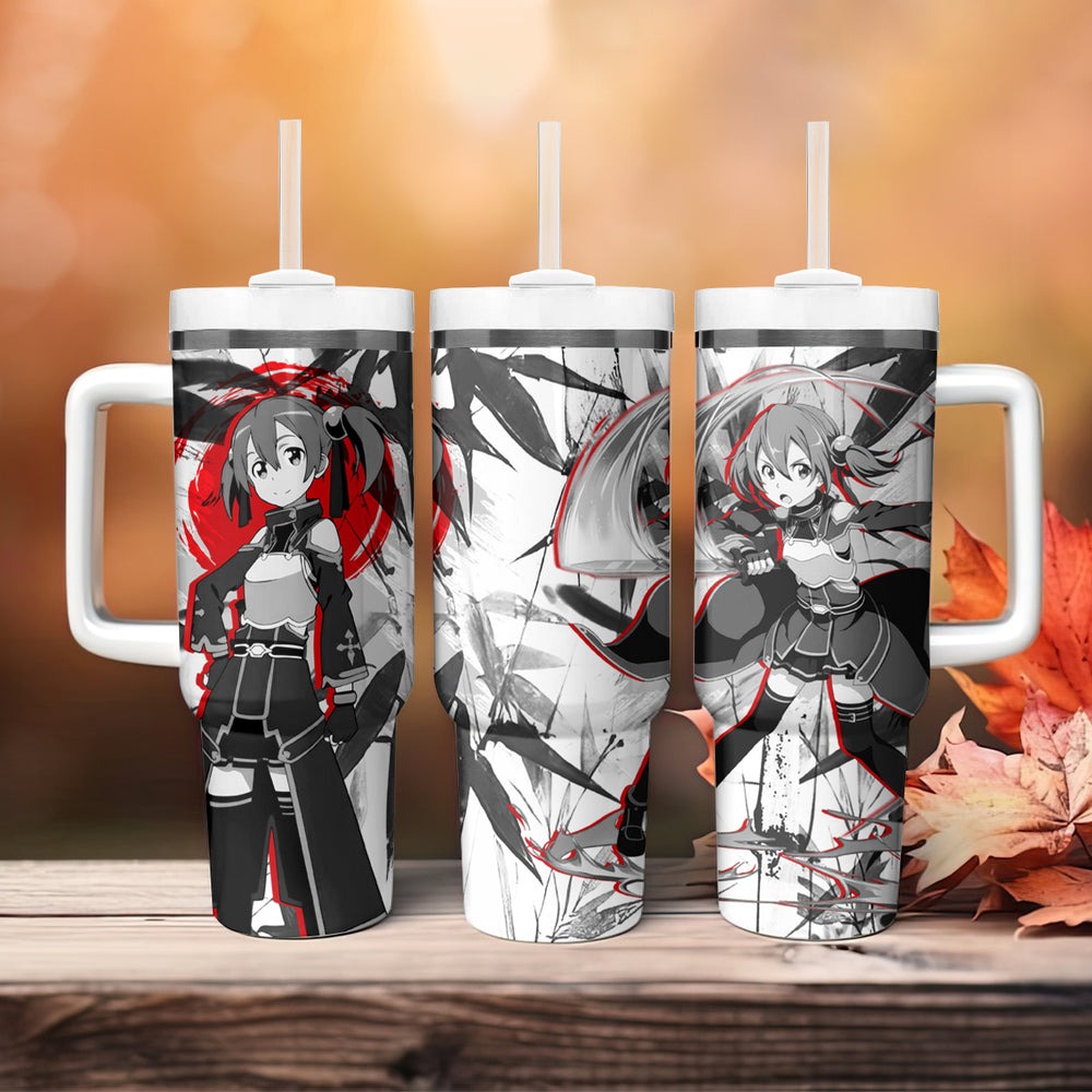 Silica Tumbler With Handle Sword Art Galaxy Style TS04 Silica Tumbler With Handle Sword Art Galaxy Style TS04