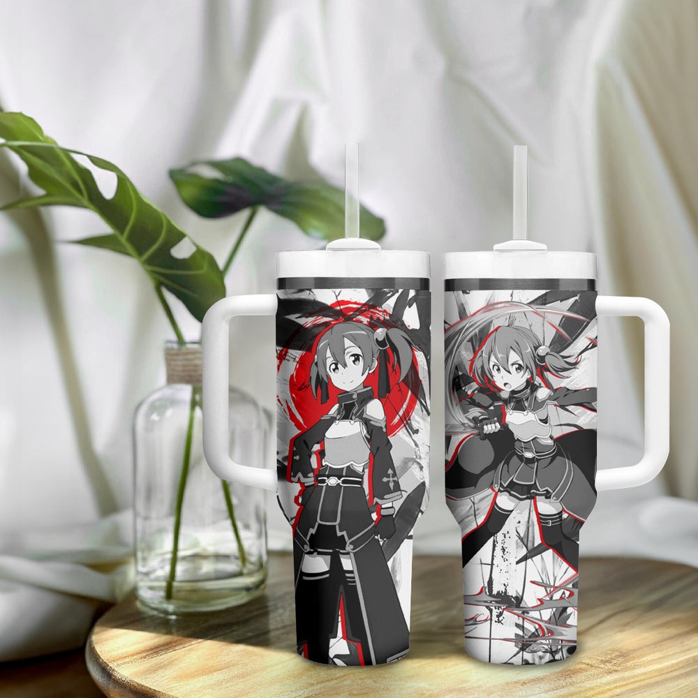 Silica Tumbler With Handle Sword Art Galaxy Style TS04 Silica Tumbler With Handle Sword Art Galaxy Style TS04