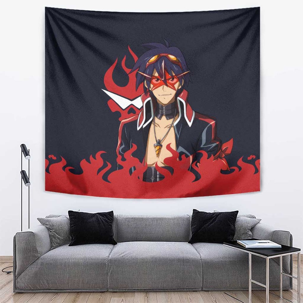 Simon - Tengen Toppa Guren Lagann Tumbler With Handle Anime Style TS04 Simon - Tengen Toppa Guren Lagann Tumbler With Handle Anime Style TS04