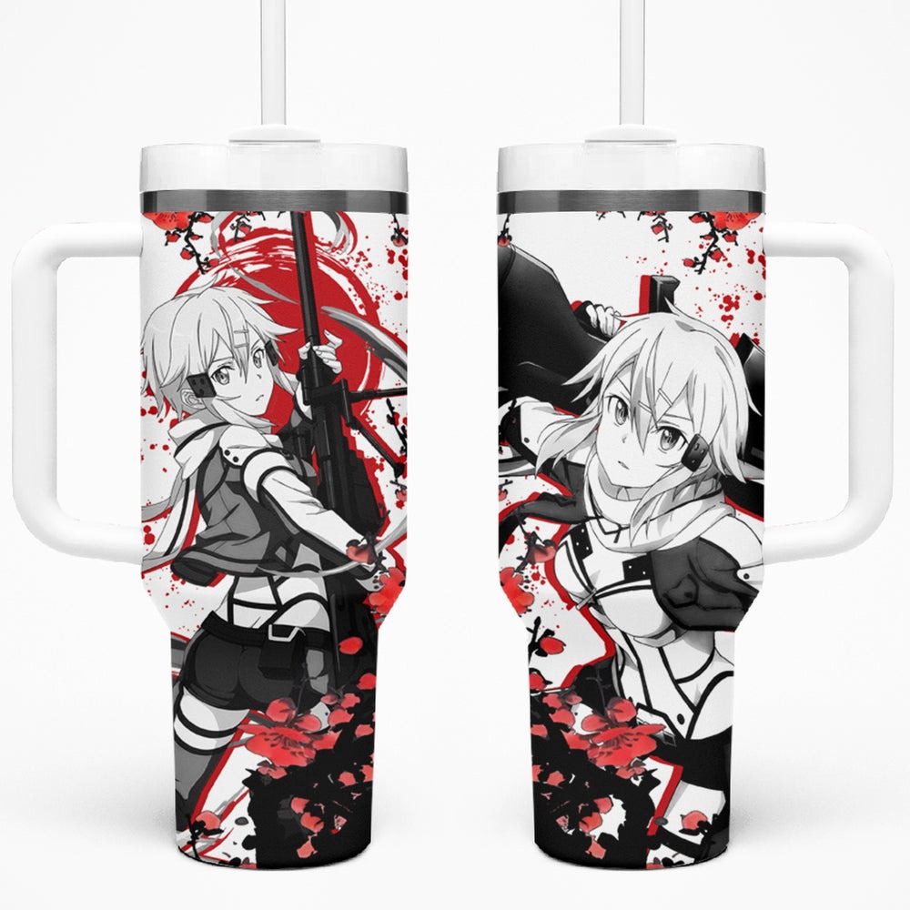 Sinon Tumbler With Handle Sword Art Galaxy Style TS04