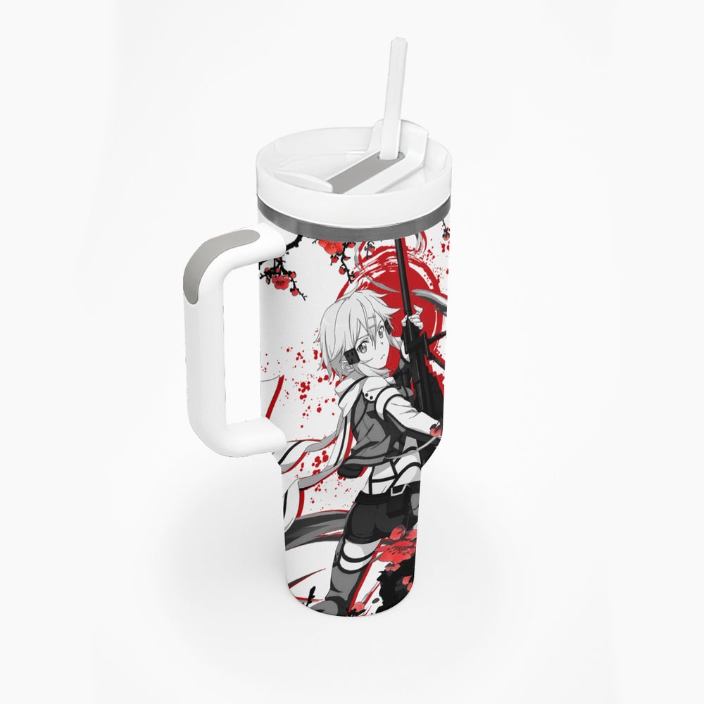 Sinon Tumbler With Handle Sword Art Galaxy Style TS04