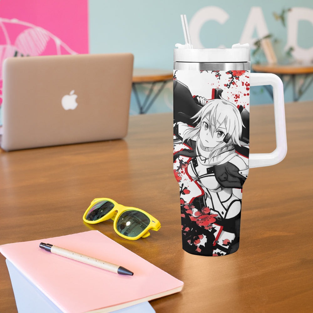 Sinon Tumbler With Handle Sword Art Galaxy Style TS04