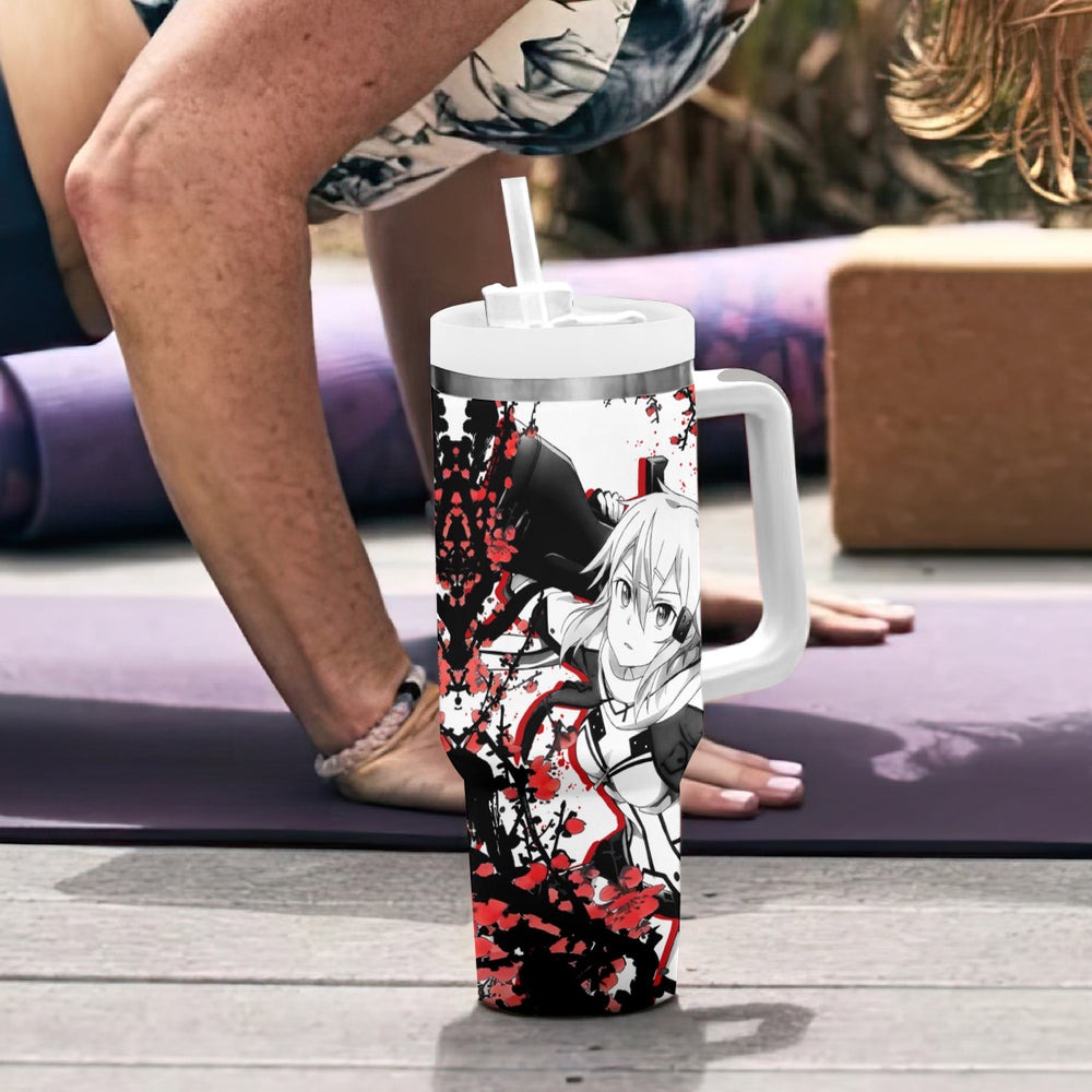 Sinon Tumbler With Handle Sword Art Galaxy Style TS04