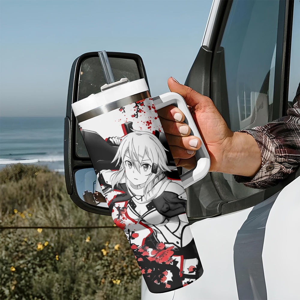 Sinon Tumbler With Handle Sword Art Galaxy Style TS04