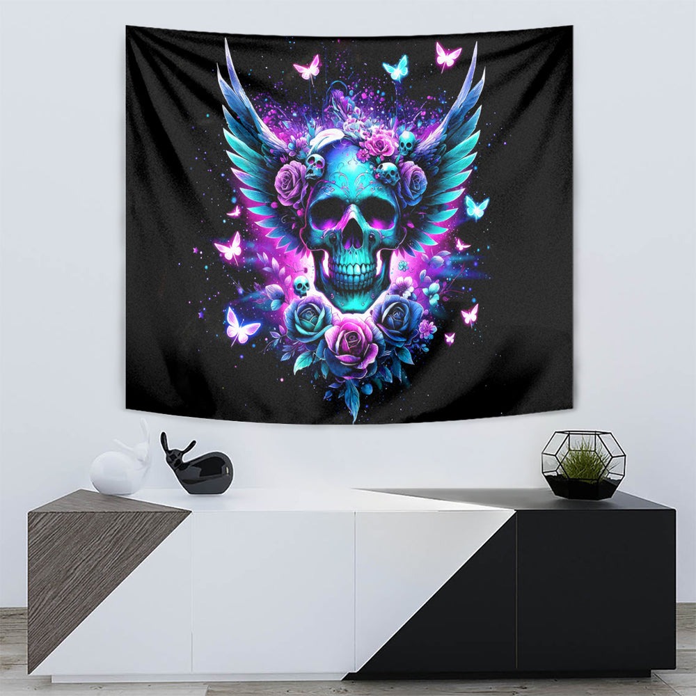 Skull Wings Tapestry So The Bitch In Me Came Out To Play DT01 Skull Wings Tapestry So The Bitch In Me Came Out To Play DT01