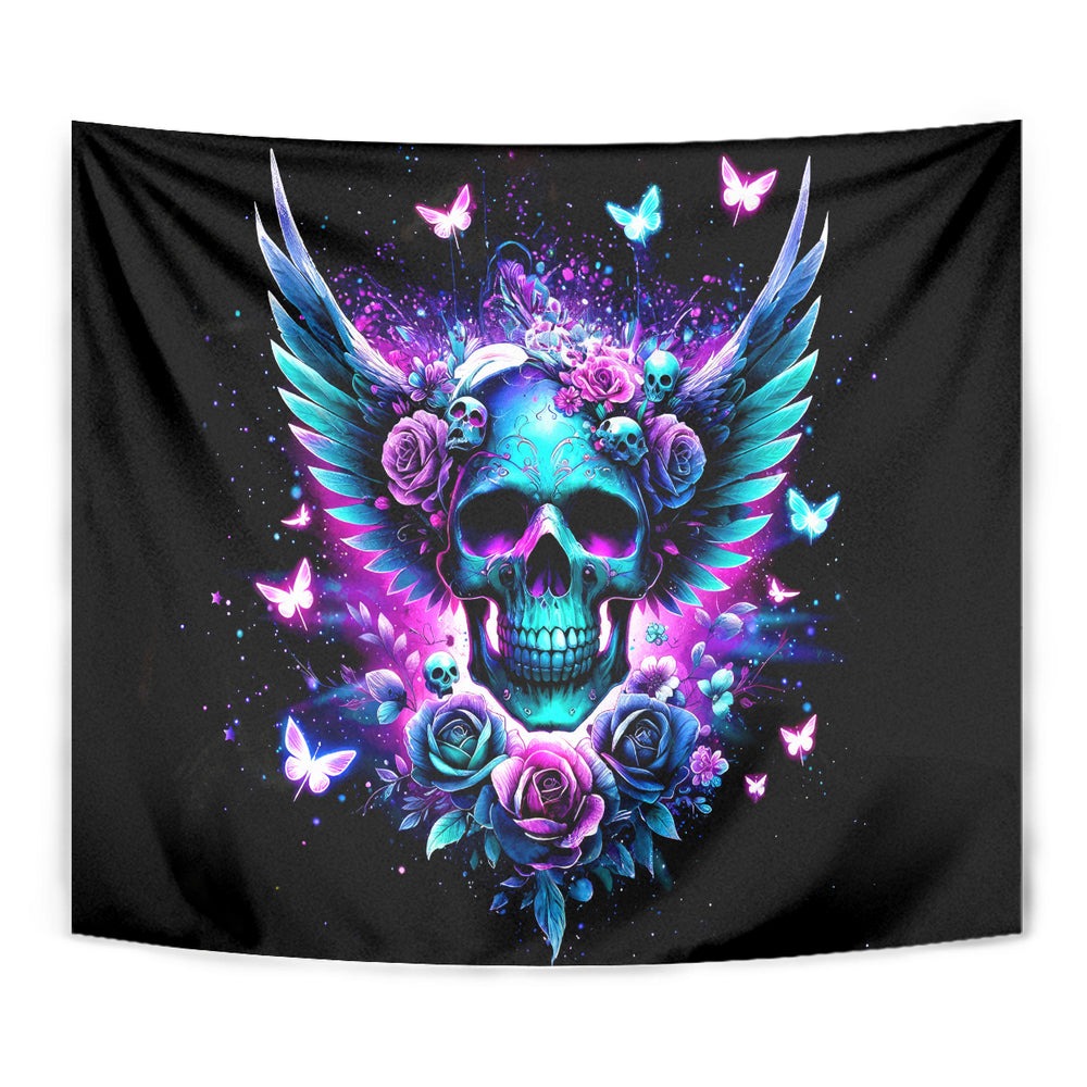 Skull Wings Tapestry So The Bitch In Me Came Out To Play DT01 Skull Wings Tapestry So The Bitch In Me Came Out To Play DT01