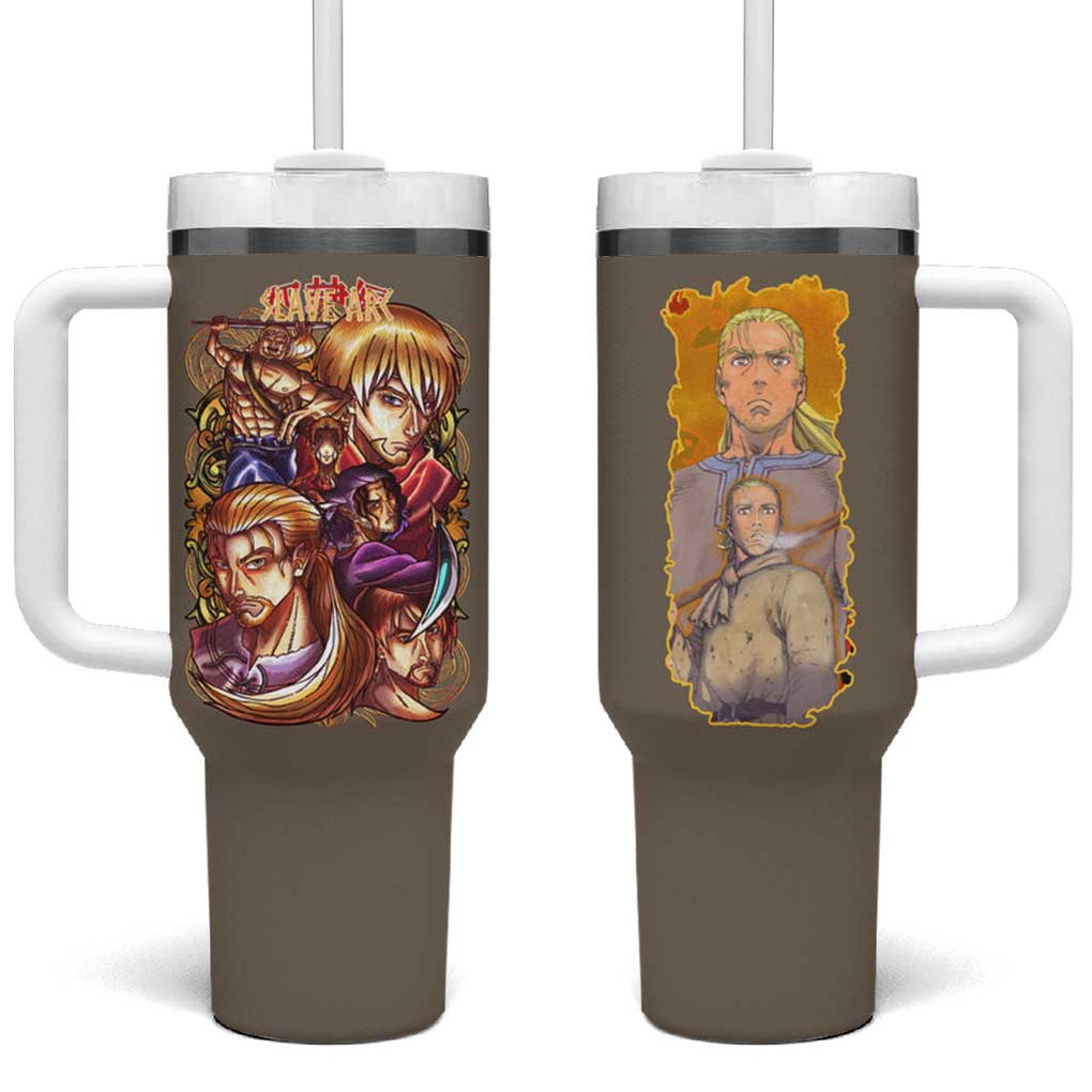 Slave Arc Vinland Saga Tumbler With Handle Japan Anime Style TS04