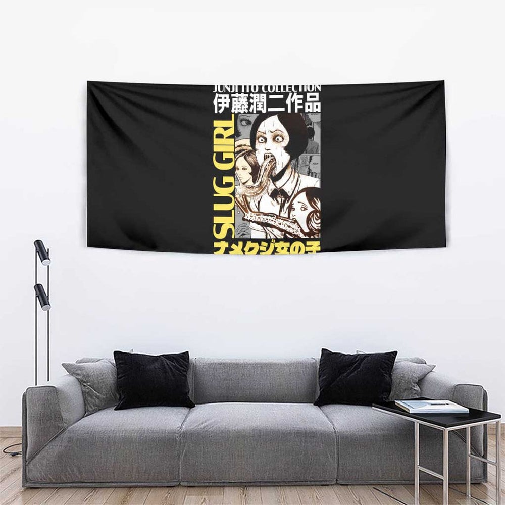 Slug Girl Junji Ito Collection Tumbler With Handle Anime Style TS04 Slug Girl Junji Ito Collection Tumbler With Handle Anime Style TS04