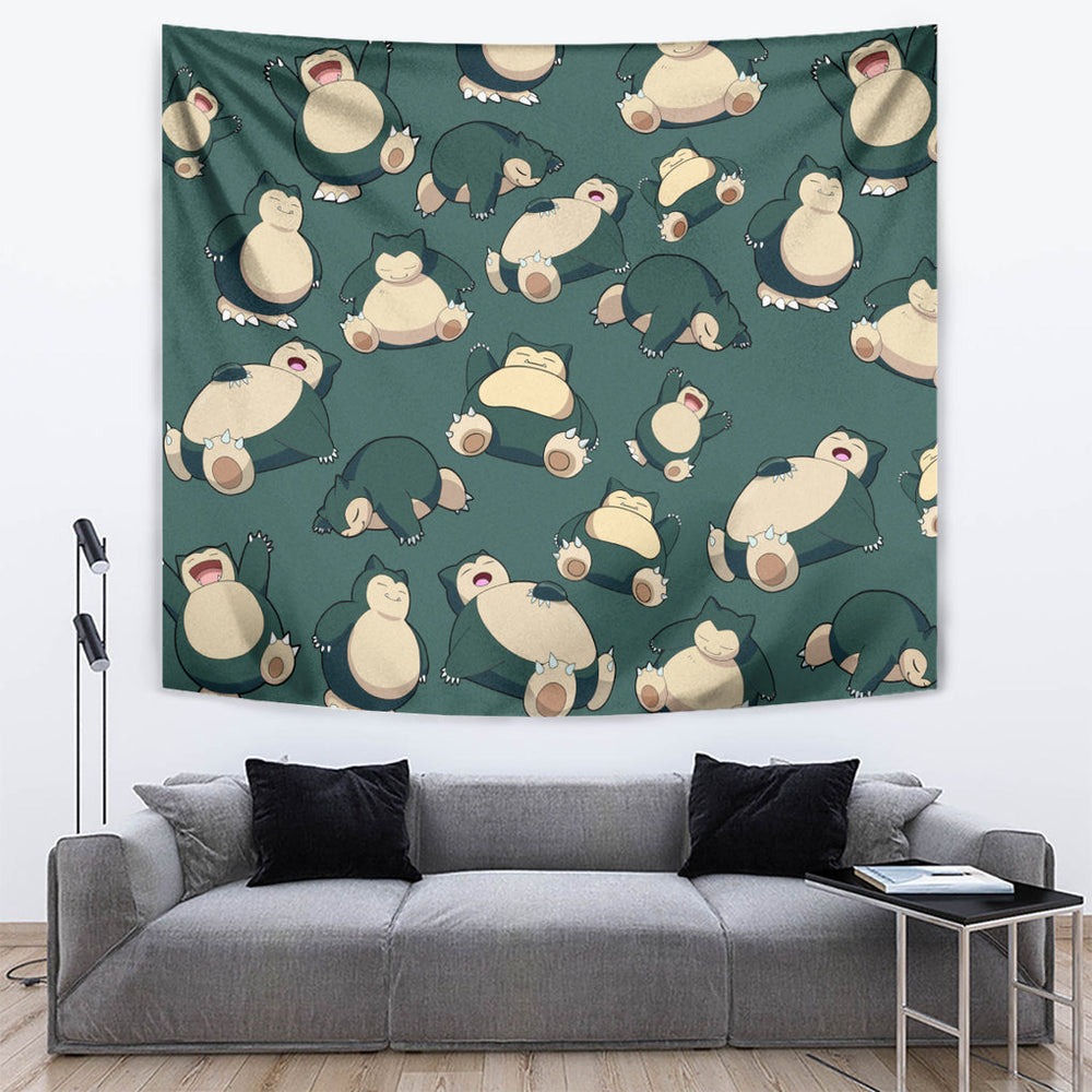 Snorlax Pattern Style Tapestry TS04 Snorlax Pattern Style Tapestry TS04