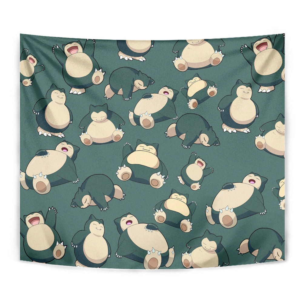 Snorlax Pattern Style Tapestry TS04 Snorlax Pattern Style Tapestry TS04