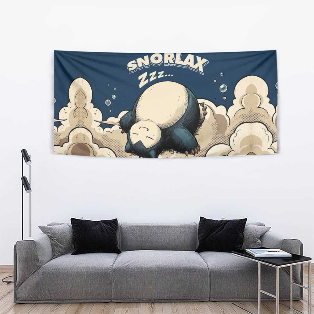 Snorlax Sleeping Cloud Tumbler With Handle Snorlax Zzz... Peace in Every Puff of Sleep TS04