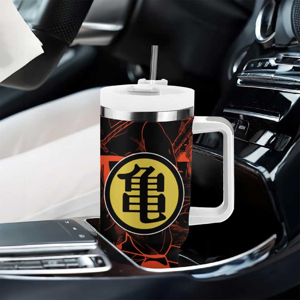 Son Goku - Dragon Ball Tumbler With Handle Anime Mix Manga Style TS04 Son Goku - Dragon Ball Tumbler With Handle Anime Mix Manga Style TS04