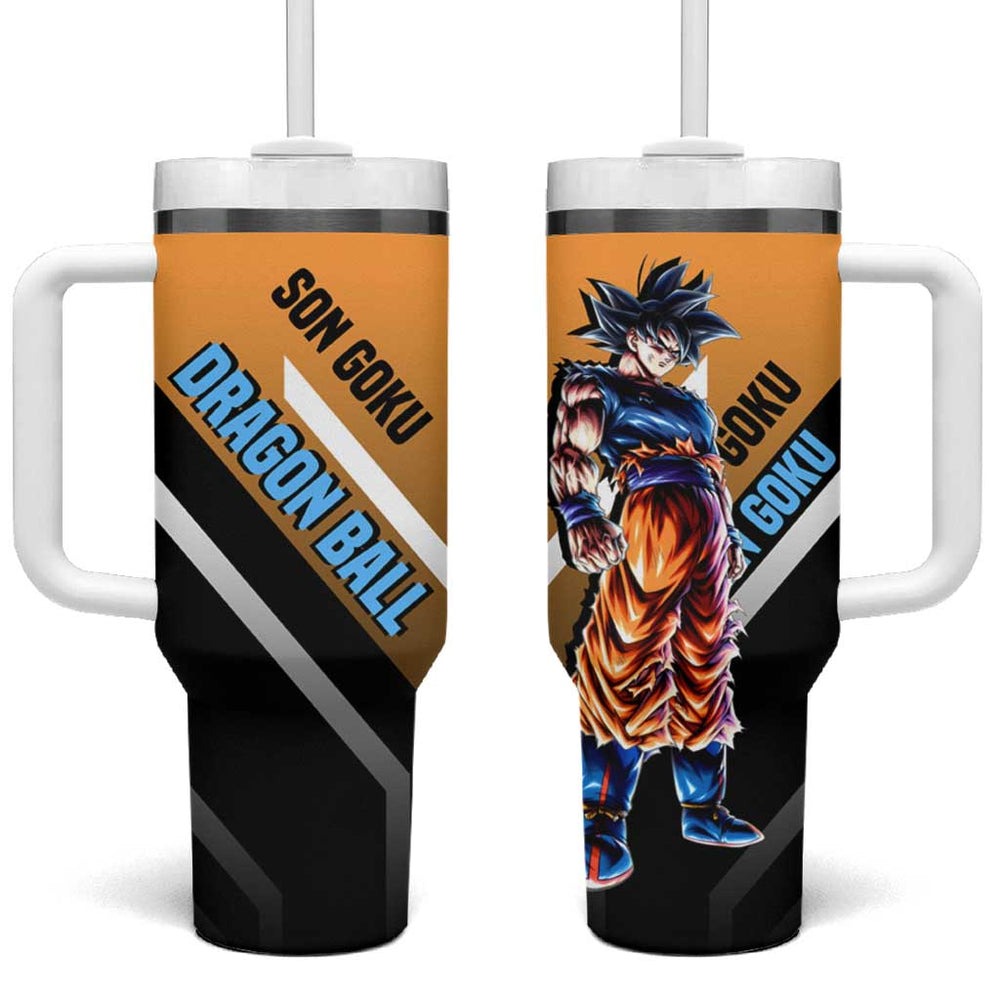 Son Goku Dragon Ball Z Tumbler With Handle Anime Style TS04 Son Goku Dragon Ball Z Tumbler With Handle Anime Style TS04
