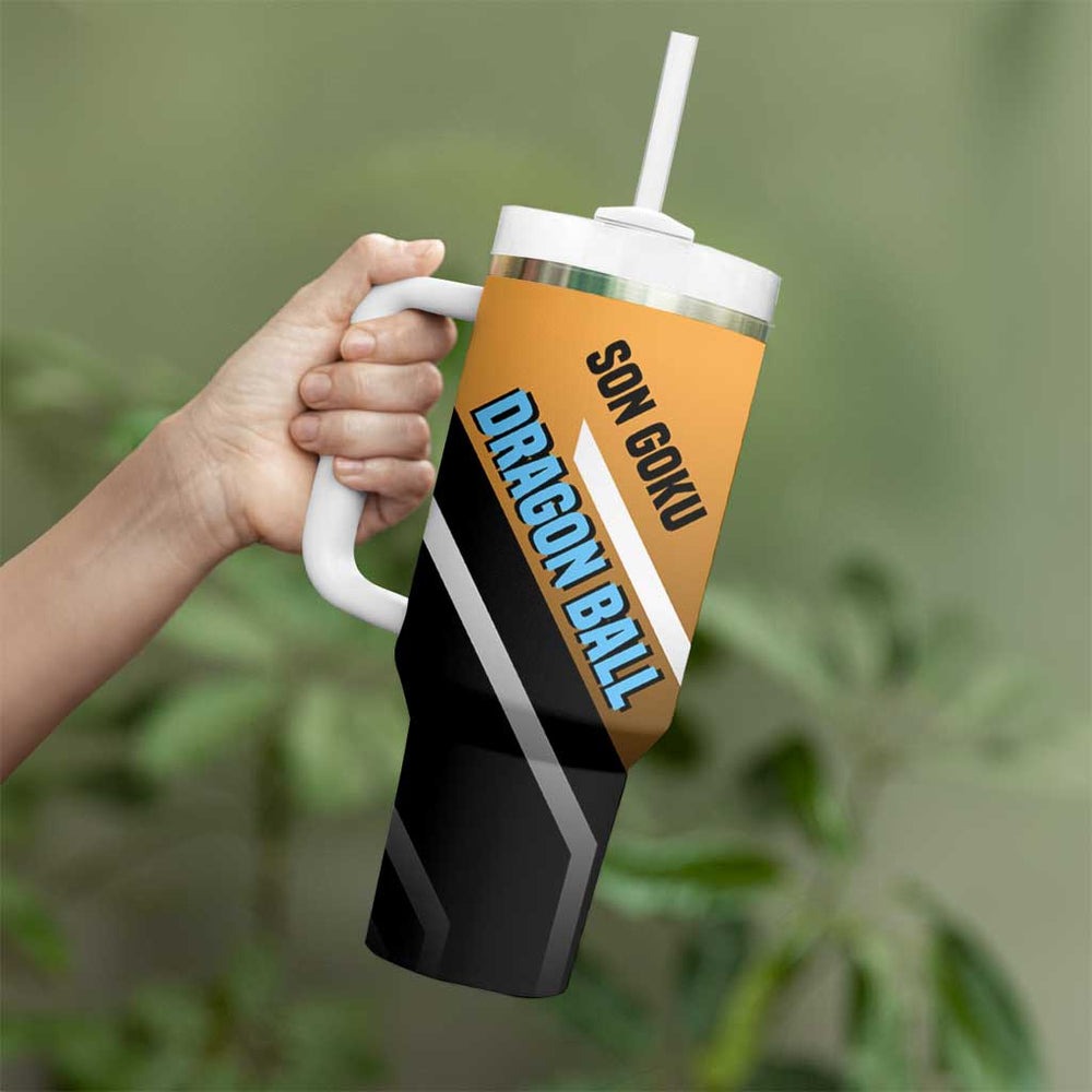 Son Goku Dragon Ball Z Tumbler With Handle Anime Style TS04 Son Goku Dragon Ball Z Tumbler With Handle Anime Style TS04