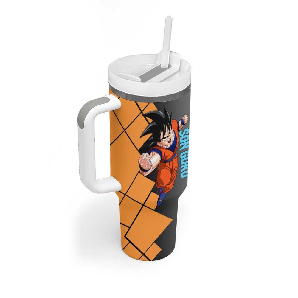 Son Goku - Dragon Ball Tumbler With Handle Anime Mix Manga Style TS04 Son Goku - Dragon Ball Tumbler With Handle Anime Mix Manga Style TS04