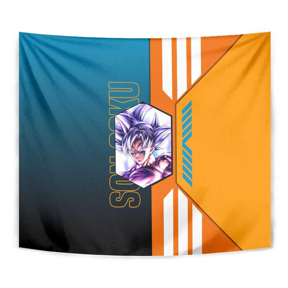 Son Goku from Dragon Ball Tumbler With Handle with Orange Gi, Power Pose, and Energy Effect Design TS04 Son Goku from Dragon Ball Tumbler With Handle with Orange Gi, Power Pose, and Energy Effect Design TS04