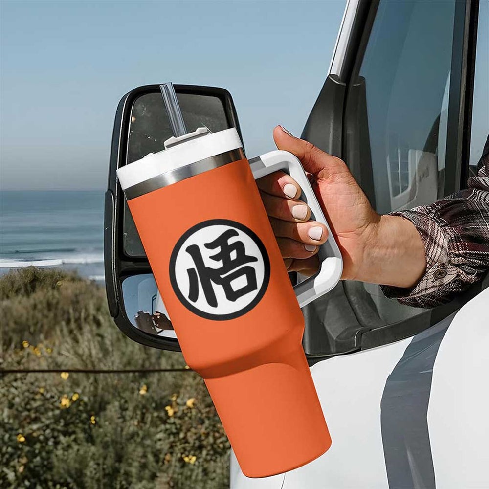 Son Goku V2 Dragon Ball Z Tumbler With Handle Anime Style TS04 Son Goku V2 Dragon Ball Z Tumbler With Handle Anime Style TS04